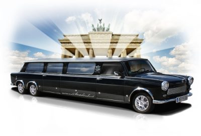 Trabi XXL – Stretchlimousine Vermietung in Berlin