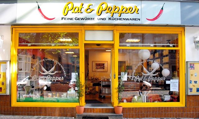 Pot + Pepper – Gewürze + Küchenwaren