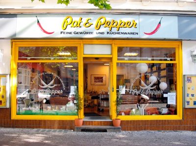Pot + Pepper – Gewürze + Küchenwaren